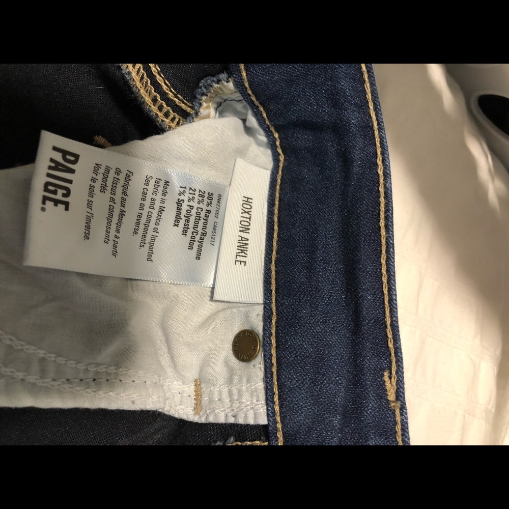 EUC Paige Hoxton Ankle Jeans - SIZE 2 (26) - Picture 3 of 5